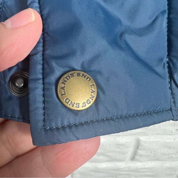 LAND’S END Men’s Down Puffer Vest | Snap front | Small - Picture 8 of 10